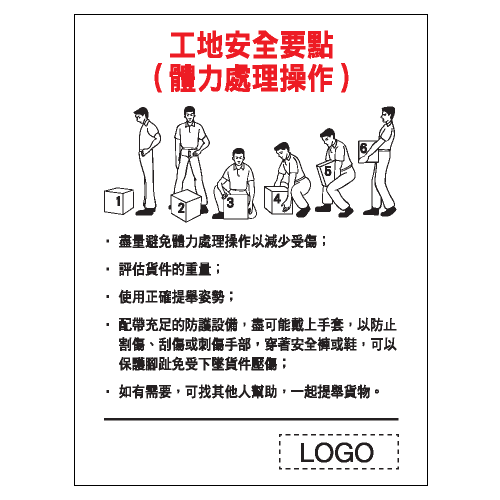 安全條件類安全標誌貼紙 S099 印刷服務