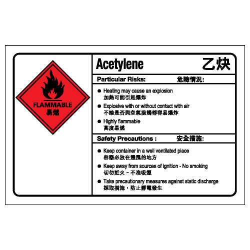 安全標誌貼紙 > 化學類 > CL03