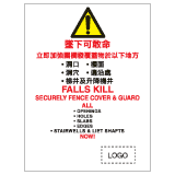 安全標誌貼紙 > 安全條件類 > S031