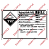化學類安全標誌貼紙 CL08 印刷服務