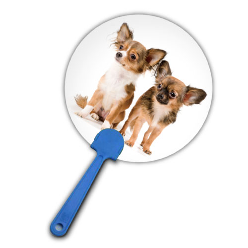 B 款紙扇（廣告扇）