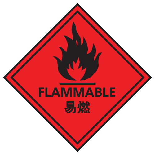 化學類安全標誌貼紙 C2 印刷服務