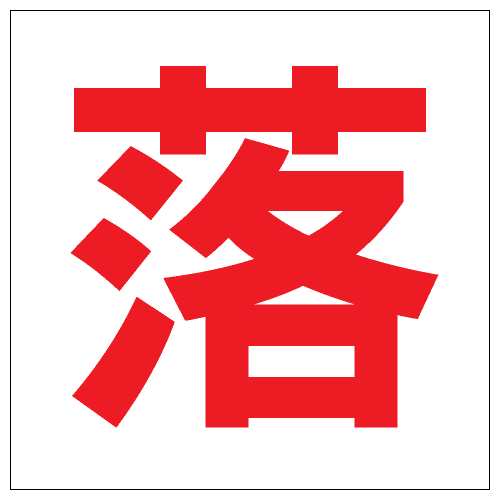 安全條件類安全標誌貼紙 S163 印刷服務
