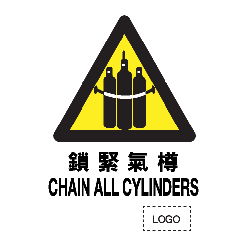 危險警告類安全標誌貼紙 W16 印刷服務